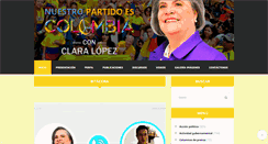 Desktop Screenshot of claralopez.org